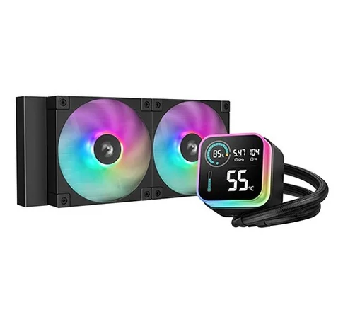 DeepCool LQ240 Processor Liquid cooling kit 12 cm Black 1 pc(s)