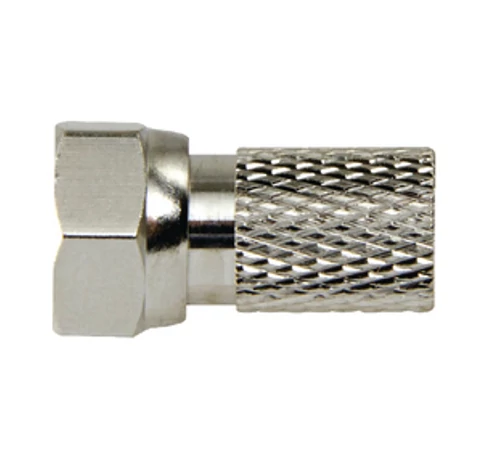 F-Csatlakozó 2.5 mm Dugasz Bronz/Bronz