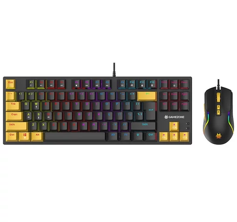 Tracer mouse and mechanical keyboard set GAMEZONE HORNET87 USB
