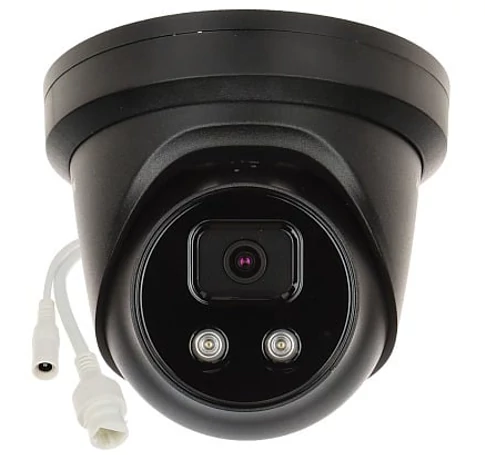 Hikvision DS-2CD2366G2-IU(2.8mm)(C)(Fekete) 6 MP AcuSense Rögzített Torony Hálózati Kamera