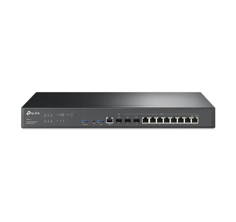 TP-Link Omada ER8411 vezetékes router Gigabit Ethernet Fekete