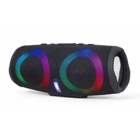 Gembird SPK-BT-LED-02 portable/party speaker Mono portable speaker Black 10 W