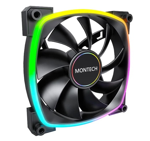 Montech AX140 PWM Computer case Fan 14 cm Black 1 pc(s)
