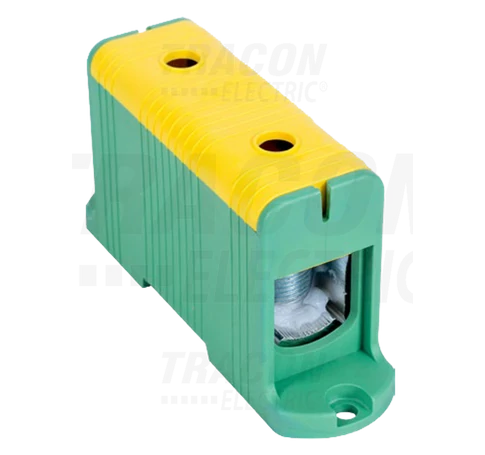 Főáramköri leágazó kapocs, felületre szerelhető, zöld/sárga  35-240mm2, max. 1000VAC/1500VDC, max.425A