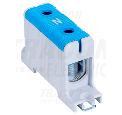 Főáramköri leágazó kapocs, sínre/felületre, kék  16-95mm2, max. 1000VAC/1500VDC, max.245A