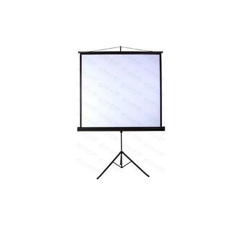 FUNSCREEN 134" (1:1) manuális hordozható vetítővászon (Tripod, Méret: 240x240 cm)