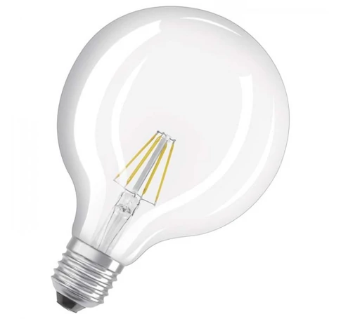 OSRAM Retrofit Globe 125   világos 230V E27 LED EQ40  2700K