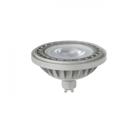 LED ES111  szürke  230V LED GU10 12W 45°  4000K