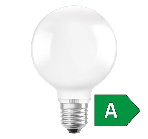 OSRAM ULTRA ECONOMY 210lm/W Globe 95 matt 230V E27 LED EQ60 3000K
