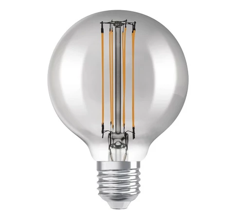 OSRAM Globe 80   füstös 230V E27 LED EQ42  1800K