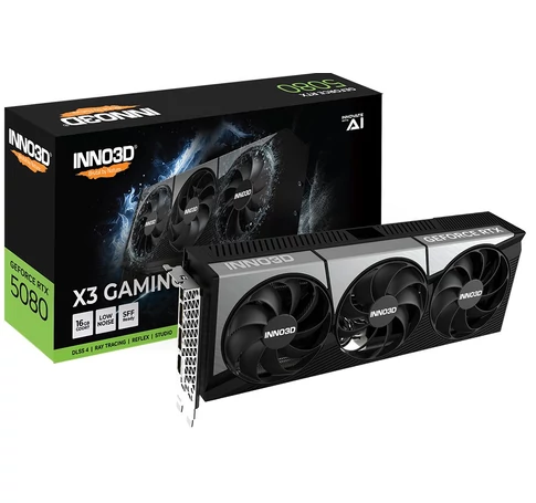 Inno3D Gaming OC GeForce RTX 5080 X3 NVIDIA 16 GB GDDR7