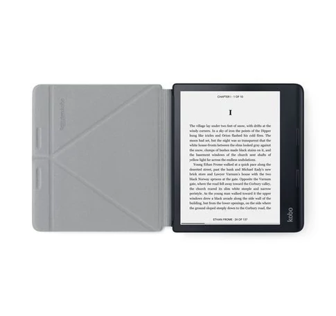 Rakuten Kobo N778-AC-BK-E-PU e-book reader case 20.3 cm (8") Folio Black