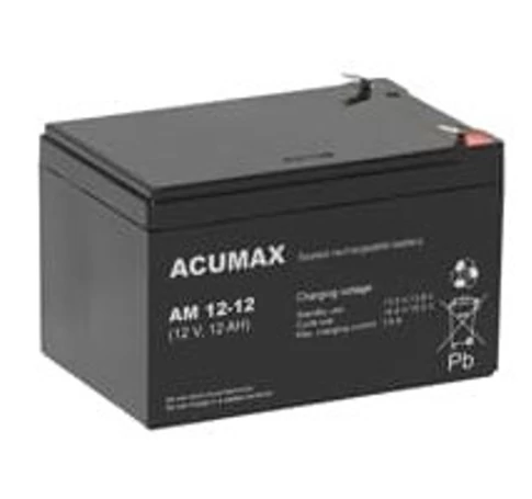 12V 12AH VRLA AM12-12 ACUMAX EMU BATTERY