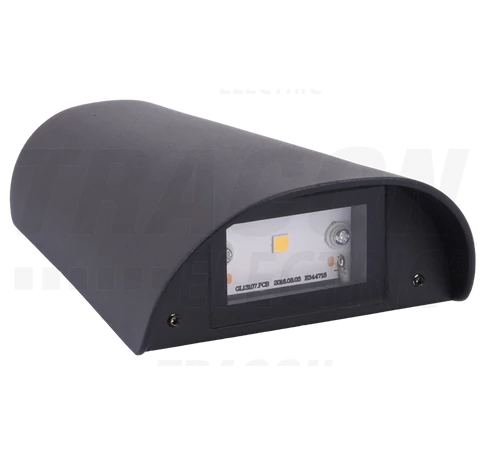 LED-es kültéri dekor fali lámpa, kétirányú  230 V, 50 Hz, 11 W, 500 lm, 4000 K, IP65, EEI=G