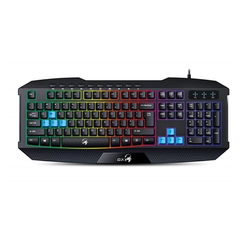 GENIUS Vezetékes Billentyűzet GX-SCORPION K215 Gaming USB HUN Fekete
