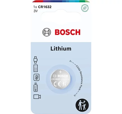 Bosch CR1632B100 GOMBELEM LÍTIUM 3.0V 1-BLISZTER