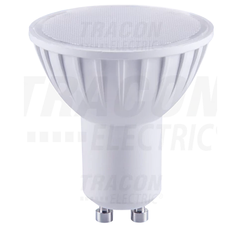 Műanyag házas SMD LED spot fényforrás  230 V, 50 Hz, GU10, 5 W, 320 lm, 2700 K, 120°, EEI=G