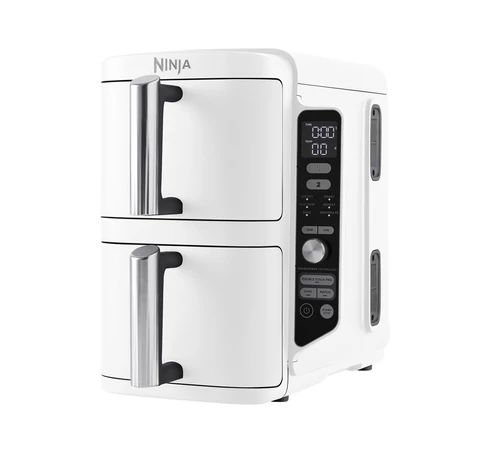 SharkNinja SL400EUWH fryer Double 9.5 L Stand-alone 2470 W Hot air fryer White