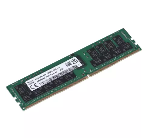 Hynix RDIMM 64GB DDR4 2Rx4 3200MHz PC4-25600 ECC REGISZTRÁCIÓ HMAA8GR7CJR4N-XN