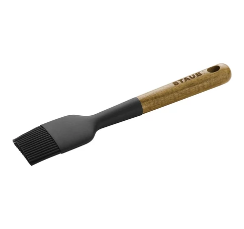 Staub 40503-109-0 pastry brush Silicone Black, Wood