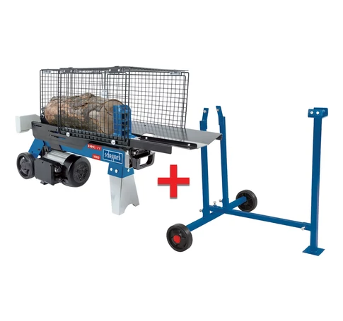 Scheppach HL 760 LS - rönkhasító állvánnyal 7 t