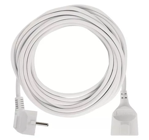 Emos P0120R HOSSZABBÍTÓ 10 M / 1 ALJZAT / FEHÉR / PVC / 1,5 MM2