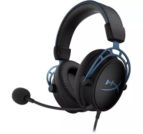 HP HYPERX vezetékes gaming fejhallgató Cloud Alpha S - fekete/kék