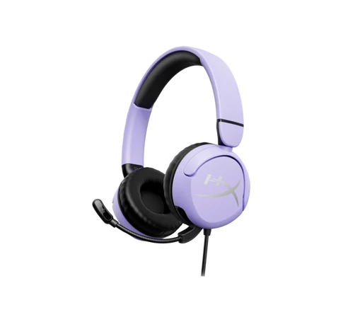 HP HYPERX vezetékes gaming fejhallgató Cloud Mini - levendula