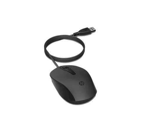 HP vezetékes egér 150 - fekete