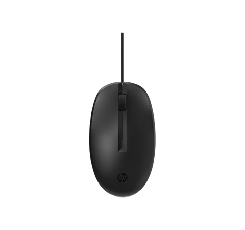 HP vezetékes egér 125 - fekete