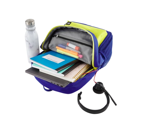 HP hátizsák Campus 15.6" - kék/sárga