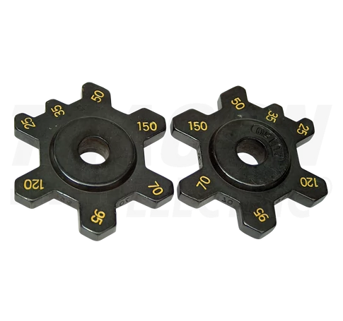 Présbélyeg HX150B présszerszámhoz, hatszögletű profil  25-150mm2
