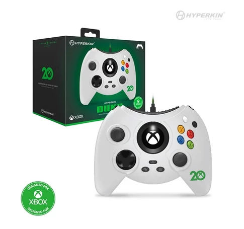 HYPERKIN Duke Xbox Series|One/Windows 11|10 20.Évf. Xbox liszenszelt Vezetékes kontroller, Fehér