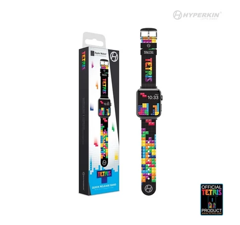 HYPERKIN Tetris "Tetrimino Stack" 38/40/42/44mm Quick Release óraszíj