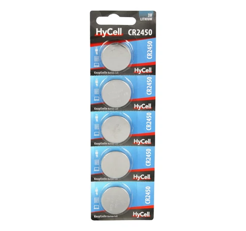 Hycell CR2450 3V lítium gombelem 5db/csomag