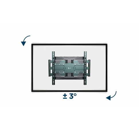 Gembird WM-80ST-01 TV mount/stand 2.03 m (80") Steel