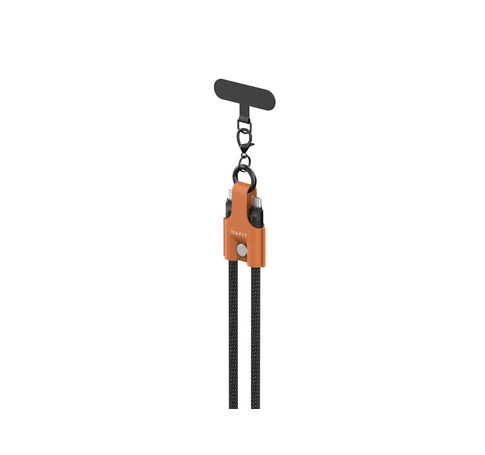 Havit CB6344 - charging cable, 1.2m (black/grey/brown)