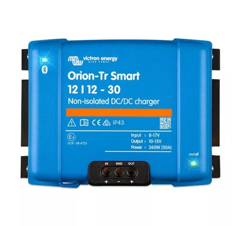 Victron Energy Orion-Tr Smart 12/12-30A DC-DC non-isolated battery charger