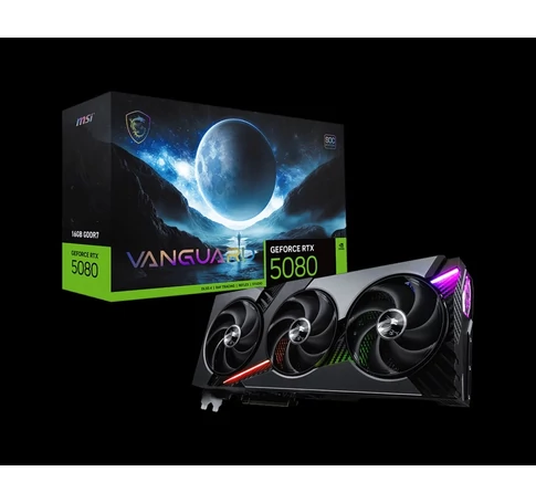 MSI RTX 5080 16G VANGUARD SOC graphics card