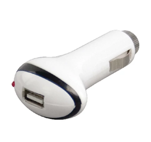 Autós Töltő 1-Kimenet 1.0 A USB Fehér