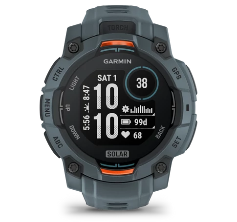 Instinct 3, 45mm Solar, Grey
