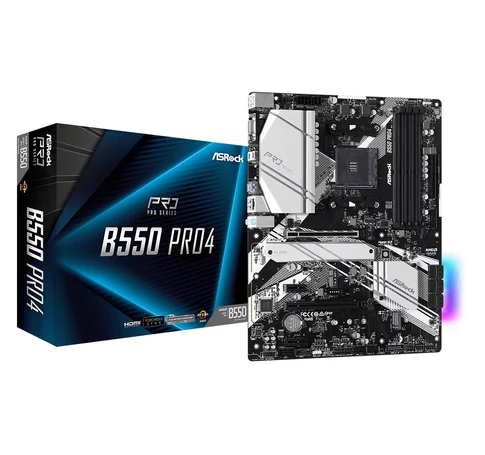 Asrock B550 Pro4 Socket AM4 ATX AMD  B550