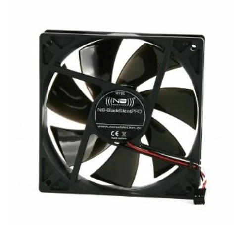 Noiseblocker BlackSilentPro PK2 Computer case Fan 14 cm Black