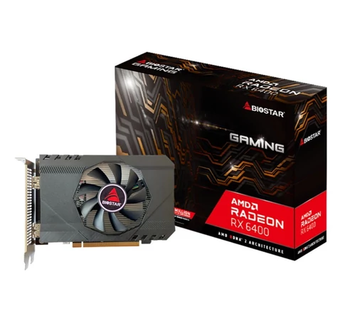 BIOSTAR RX 6400 4GB graphics card