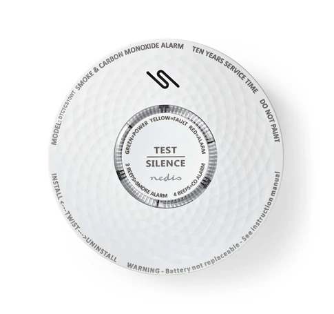 Smoke and carbon monoxide detector Nedis DTCTCS10WT