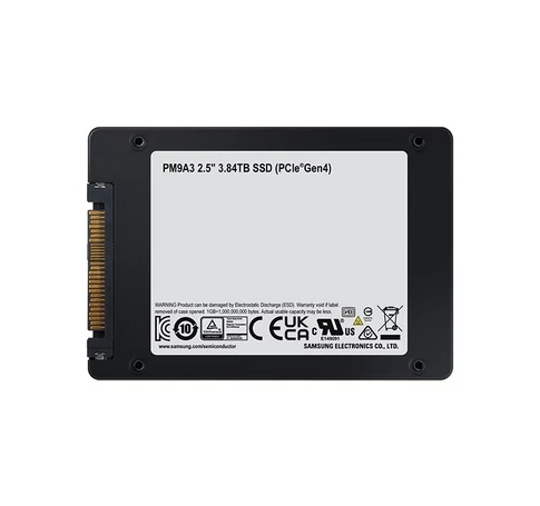 Samsung PM9A3 3.84 TB 2.5" PCI Express 4.0 NVMe V-NAND TLC