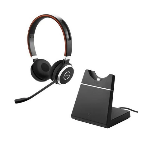 JABRA Fejhallgató - Evolve 65 SE MS Stereo Bluetooth Vezeték Nélküli, Mikrofon + Töltő állomás