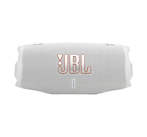 JBL CHARGE 6 WHT, BT hangszóró, Fehér (Hordozható, vízálló)