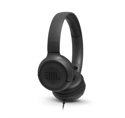 JBL Tune 500 (Vezetékes fejhallgató), Fekete