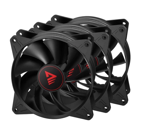 SAVIO Fan Set BLADE X1 SET 3 x 120mm 4-pin PWM black